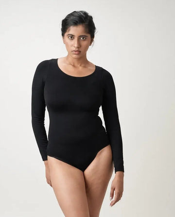 Built-in-shapewear bodysuit 