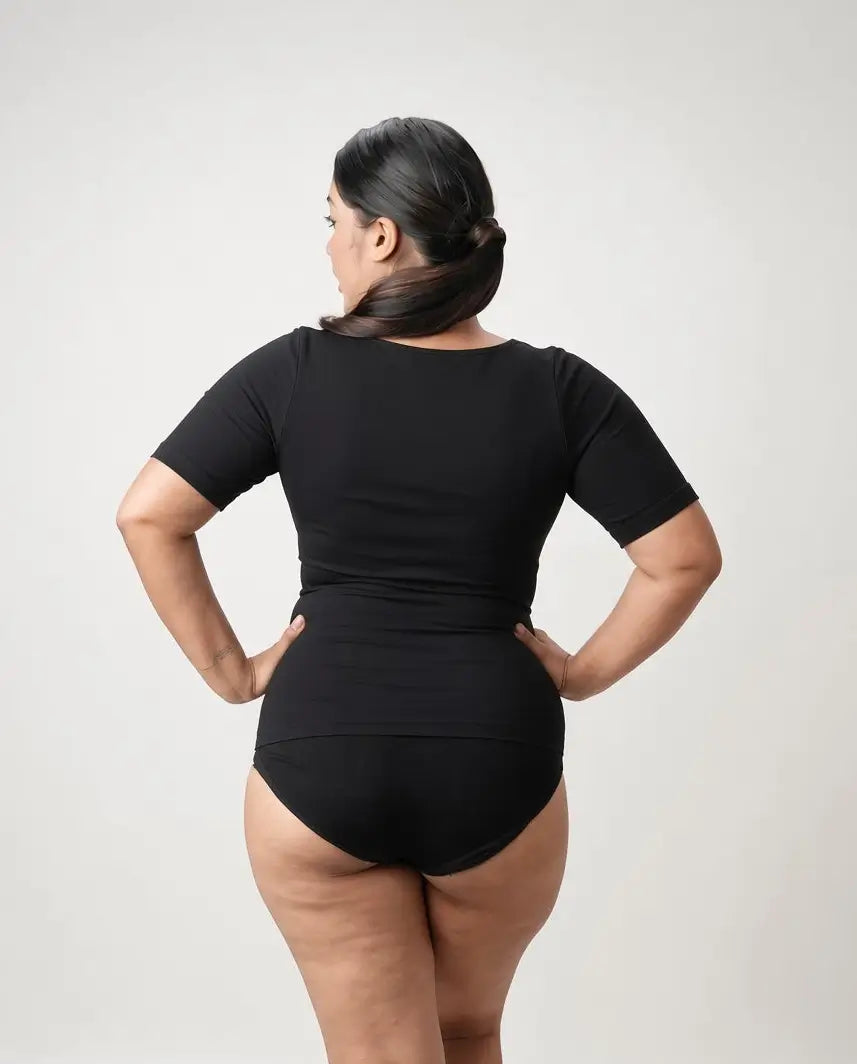 Built-in-shapewear bodysuit 